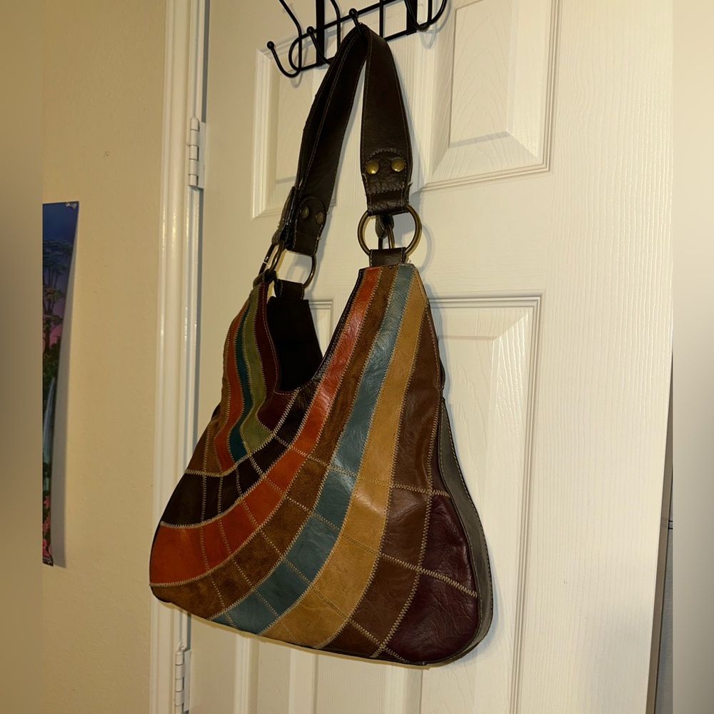 Patchwork Shoulder Bag